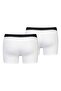 LEVI´S Herren Boxer Şort, 2'li Paket - Solid Basic Boxer Külot Organik, Logobund - 2