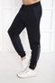 Men's Navy Blue Corded Pockets Zippered Slim Fit Tracksuit Bottom - 3