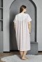 100% Cotton Combed Cotton Short Sleeve Plus Size Mother's Nightgown 160 - 5