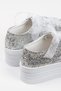 High Glitter Fabric Very Stylish Wedding Dress Evening Dress Shoes - 2