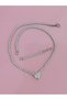 Heart Waterway Tarnish Stainless Steel Women's Necklace - 2