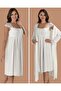 200 Maternity Nightgown Dressing Gown Set - 7