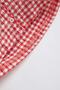 Baby Girl Gingham Short Sleeve Shirt - 3