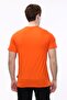 Men's T-Shirt Crew Neck 100% Cotton Orange - 3