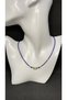 Handmade Ethnic Sand Bead Women's Necklace with Brass Apparatus