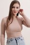Women's Long Sleeve Camisole Crop Blouse P22w201-3173 - 2