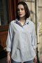 Women's Basic Oversize Shirt P21s110-5260