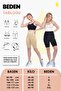 High Waist Firming Shaper Black Premium Shorts - 2