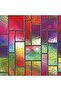 Self Adhesive Glass Coating Foil For Glass Series Stained Glass Appearance (5mx45cm)