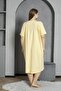 100% Cotton Combed Cotton Short Sleeve Plus Size Mother's Nightgown 520 - 5