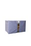 Washable Cotton Home Sweet Home Blue Line Gray Writing Organizer Mega Size Storage 64x64x74cm D76 - 3