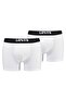 LEVI´S Herren Boxer Şort, 2'li Paket - Solid Basic Boxer Külot Organik, Logobund