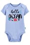 100% Cotton Organic Printed Premium Snap Fastener Baby Bodysuit
