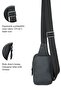 Belgrat Crossbody Bag with Phone Compartment Black Yellow - 4