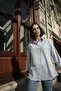 Women's Basic Oversize Shirt P21s110-5260 - 5