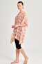 صوفية قصيرة برتقالية مع تفاصيل ربطة عنق - 2