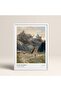 White Wood Framed Painting Framed Poster Artistic Modern Wall Decor (Cls003-White-50X70)