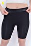High Waist Firming Shaper Black Premium Shorts - 3