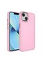 Apple iPhone 14 Case Hard Zore Botox Cover with Metal Frame and Button Design