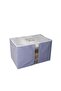 Washable Cotton Home Sweet Home Blue Line Gray Writing Organizer Mega Size Storage 64x64x74cm D76 - 2