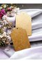 Kraft Label 50 Pieces - Product Label - Invitation Name Label - Note Card -T449