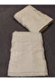 Pack of 2 First Quality Bamboo 50X90 Hand & Face Towels - Cream - 4