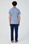 New Season Cotton Short Sleeve Men's Pajama Set - 5
