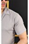 Lycra Embroidery Collar Shirt - 2