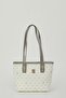 White Monogram Women's Shoulder Bag 05PO23Y1715 - 2