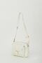 White Monogram Women's Shoulder Bag 05PO23Y1726 - 3