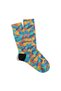 Fun Socks Unisex Colorful Fish Pattern Printed Socks Ecsoket421