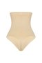 High Waist Shaping Belly Waist Slimming 1 Size Slimming Seamless Silicone Striped Panty Corset - 2