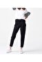 High Waist Lycra Black Mom Jeans Flexible Denim Trousers