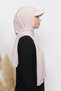 Lycra Shawl with Practical Hat-cream - 5