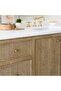 5 Pieces Marble Button Handle Gold Furniture Nightstand Dresser Console Cabinet Door Handle - 2