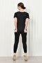 Unisex Slimming Slimming Sweating Sports Zippered Short Sleeve Suit Tights with Top and Bottom Set - 7