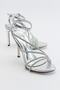 Leedy Silver Women's Heeled Shoes