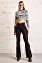 Fadeless Fabric Flare Jeans Colorless Flare Jeans Trousersfrango