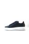 Mn.1091 Genuine Leather Navy Blue High Sole Casual Men's Shoes - 3