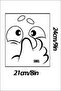 Funny Toilet Seat - Bathroom Decorative Self-Adhesive Sticker Black - 4