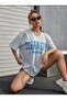 Ocean City Printed Oversize Unisex T-shirt - 2