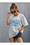 Ocean City Printed Oversize Unisex T-shirt - 3