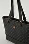 Black Monogram Women's Shoulder Bag 05PO22Y1560 - 4