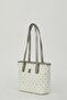 White Monogram Women's Shoulder Bag 05PO23Y1715 - 3