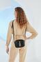 Black Monogram Women's Shoulder Bag 05PO23Y1721