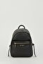 Women's Black Floater Backpack 05Po23Y1739 - 3
