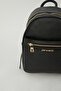 Women's Black Floater Backpack 05Po23Y1739 - 4