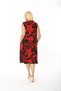 Standard Size Sleeveless Above Knee Double Pocket Viscose Combed Cotton Dress - 6