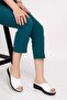 Genuine Leather Wedge Heel Slippers Özl.404 - White - 40 - 2
