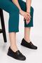 Genuine Leather Anatomical Sole Buckle Detailed Comfortable Shoes Ndr.106 - Black - 36